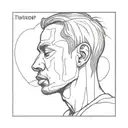 travis scott utopia tattoo design idea