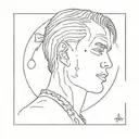 travis scott utopia tattoo design idea