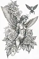 Nirvana In Utero tattoo design idea