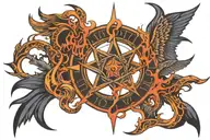 supernatural anti possession tattoo design idea