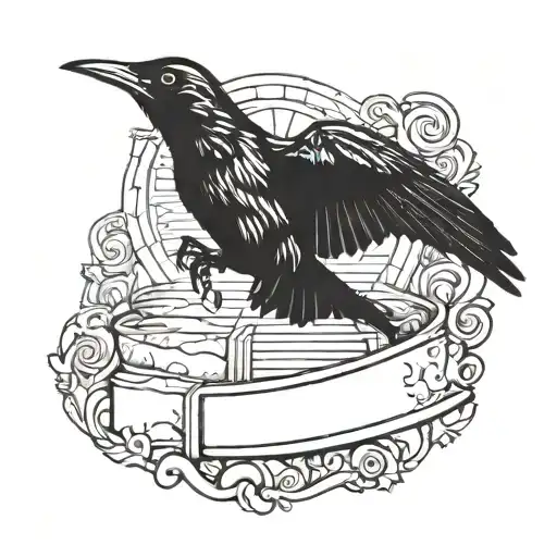 stairway blackbird flying just breathe graceland tattoo design idea