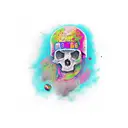 rg mob tattoo design idea