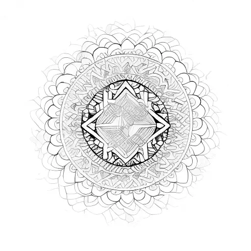 444 in the style of an ankle bracelet tattoo design idea