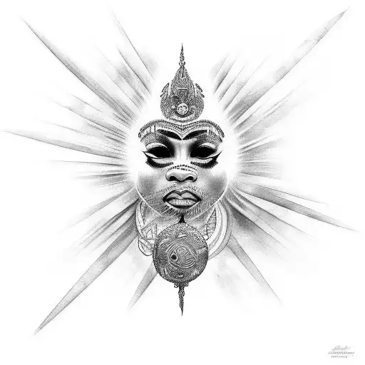 obatala  tattoo design idea