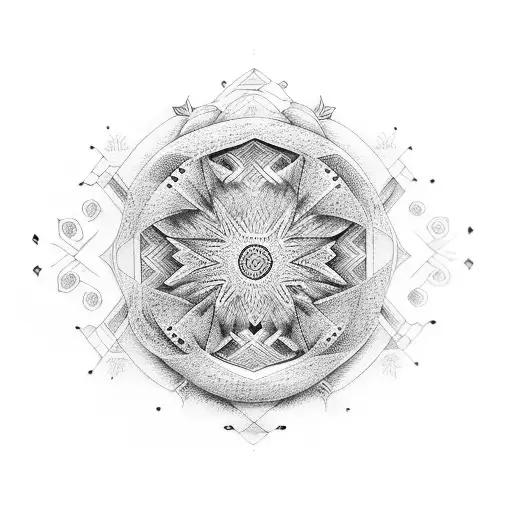 obatala y ochun tattoo design idea