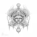 obatala  tattoo design idea