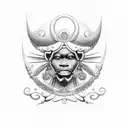 obatala  tattoo design idea