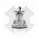 chess piece tattoo design idea