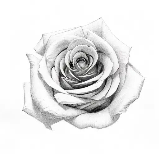 Rose,potato  tattoo design idea