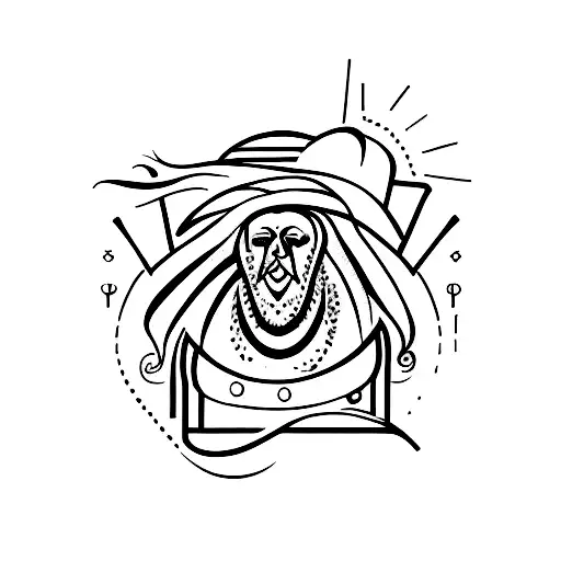 Italian renaissance  tattoo design idea