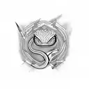 cobra  tattoo design idea