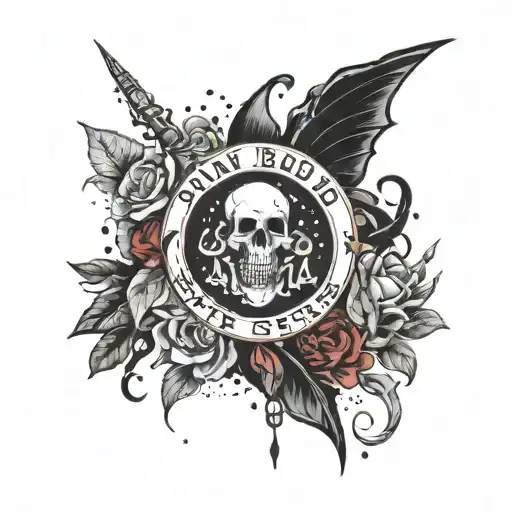 pain, blood, per aspera ad astra written, scars, loneliness  tattoo design idea