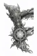 Brandon Sanderson cosmere forearm sleeve tattoo design idea