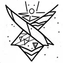 child of the universe tattoo design idea