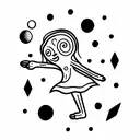 child of the universe tattoo design idea