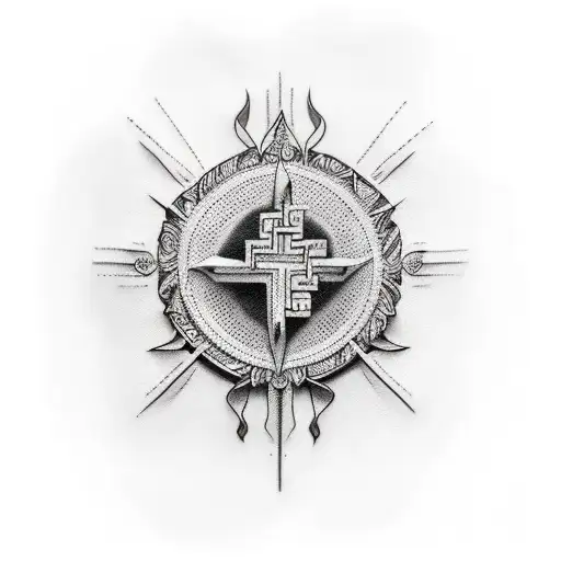 Jesus crist tattoo design idea