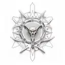 Jesus crist tattoo design idea