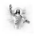 Jesus crist tattoo design idea