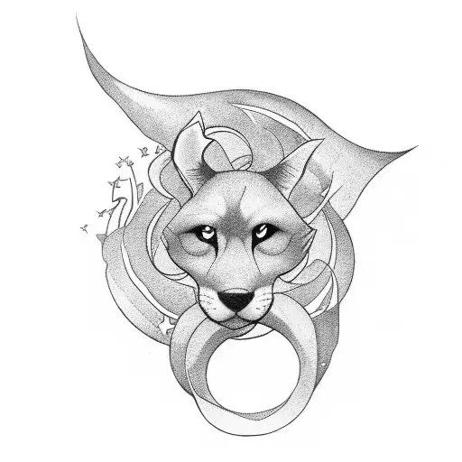 Selene tattoo design idea