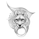 Selene tattoo design idea