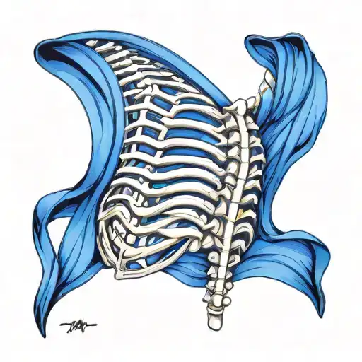 mamma Mia themed rib cage tattoo design tattoo design idea