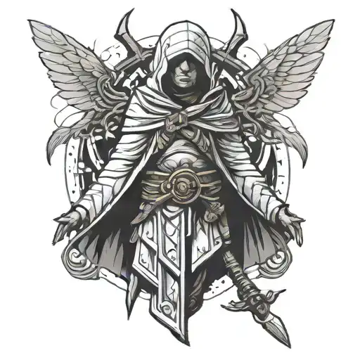beehive skin break of assassins creed  tattoo design idea