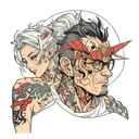 cuckold watching his tattoo design idea