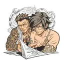 cuckold watching his tattoo design idea