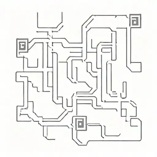 QR code tattoo design idea