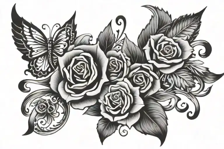 Name tattoo tattoo design idea