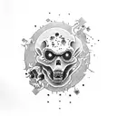 zombie tattoo design idea