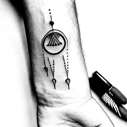 mano de fatima tattoo design idea