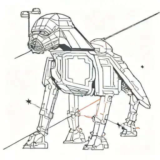 star wars tattoo design idea