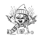 Chucky  tattoo design idea