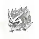 pokemon tattoo design idea