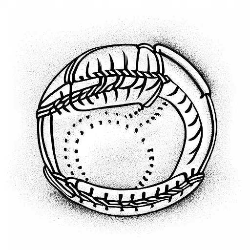 baseball tattoo design idea