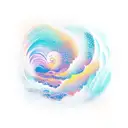Ocean Wave tattoo design idea