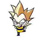 ultra ego vegeta tattoo design idea