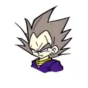 ultra ego vegeta tattoo design idea