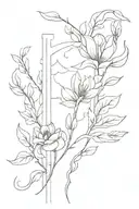 For a lower arm sleeve tattoo, you could have a design that blends elements of nature with symbols of firefighting and e tattoo design idea