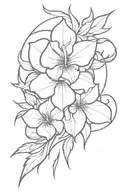 For a lower arm sleeve tattoo, you could have a design that blends elements of nature with symbols of firefighting and e tattoo design idea
