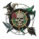 $uicideboy$ tattoo design idea