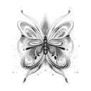 Tara butterfly  tattoo design idea