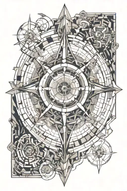 time chronos time god tattoo design idea