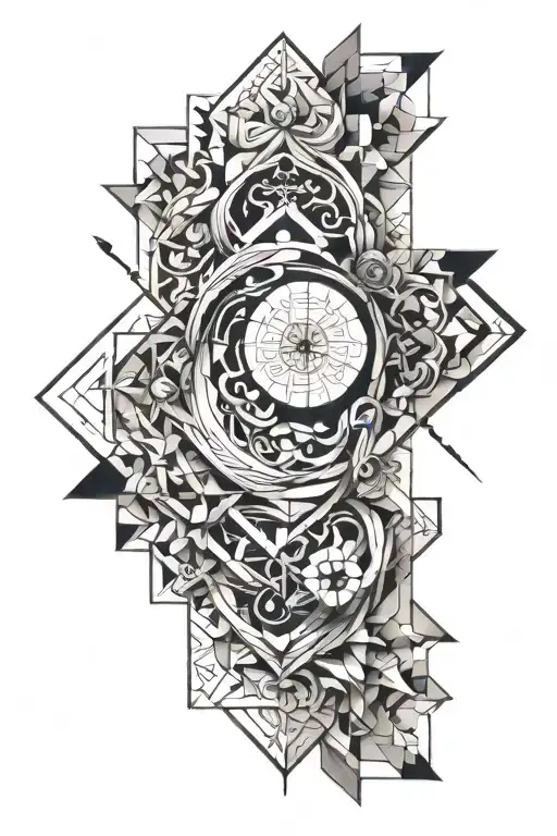 mario quintana poem written in elegant calligraphy tattoo design idea