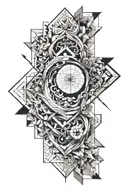 mario quintana poem written in elegant calligraphy tattoo design idea