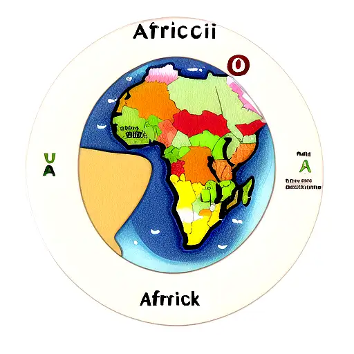 africa with plane uk map and pisces tattoo design idea