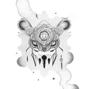 text that says call it fate call it karma tattoo design idea