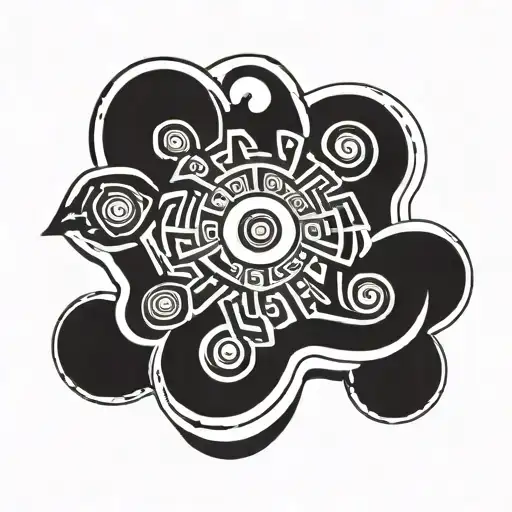 aboriginal australian tattoo design idea