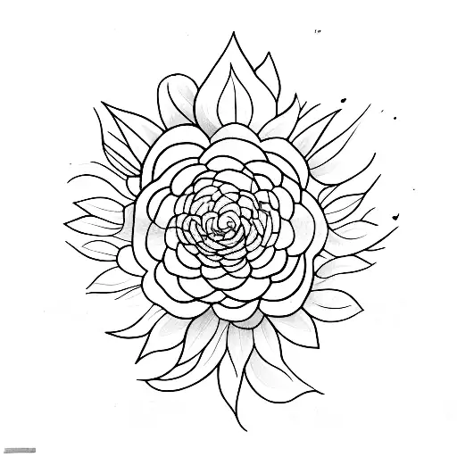 painter tattoo design idea